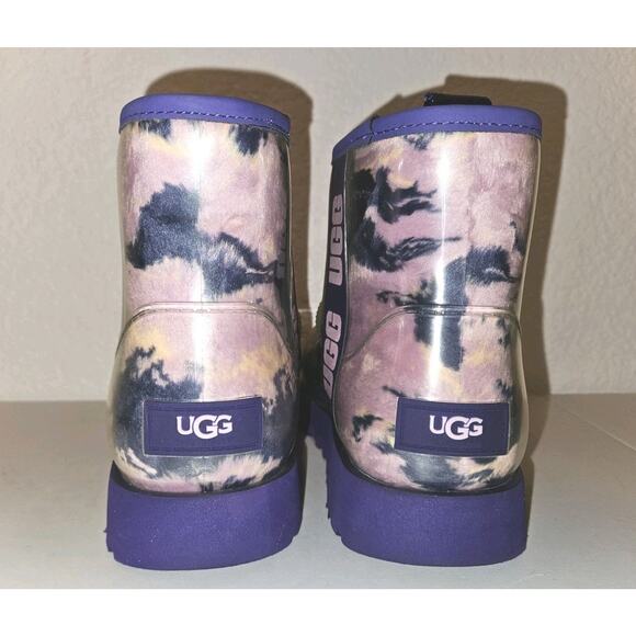 UGG Classic Clear Mini Marble Boots Size 6 EUC $160 - Picture 7 of 12